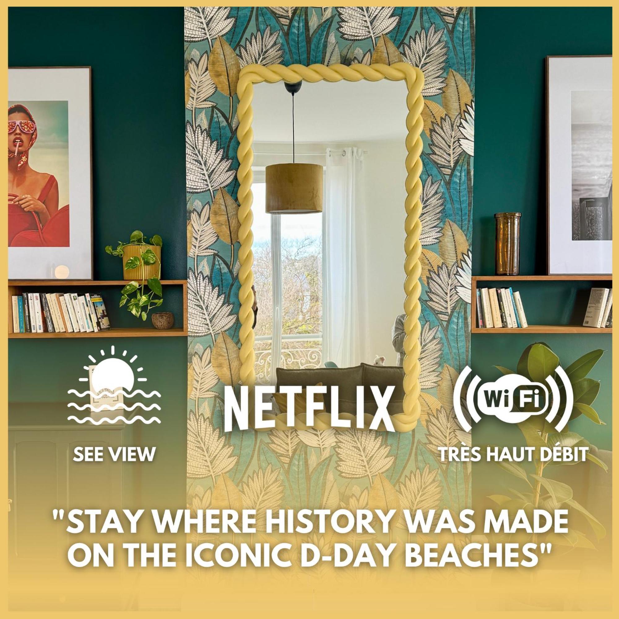 Sunny Apt On D-Day Beach With Parking Saint-Côme-de-Fresné Esterno foto